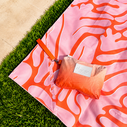 Summer Duo - Quick-Dry towel + Reversible Splash-Proof Pouch