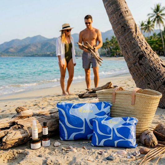 Reversible Splash-Proof Pouch Set