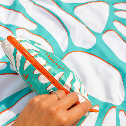 Summer Duo - Quick-Dry towel + Reversible Splash-Proof Pouch