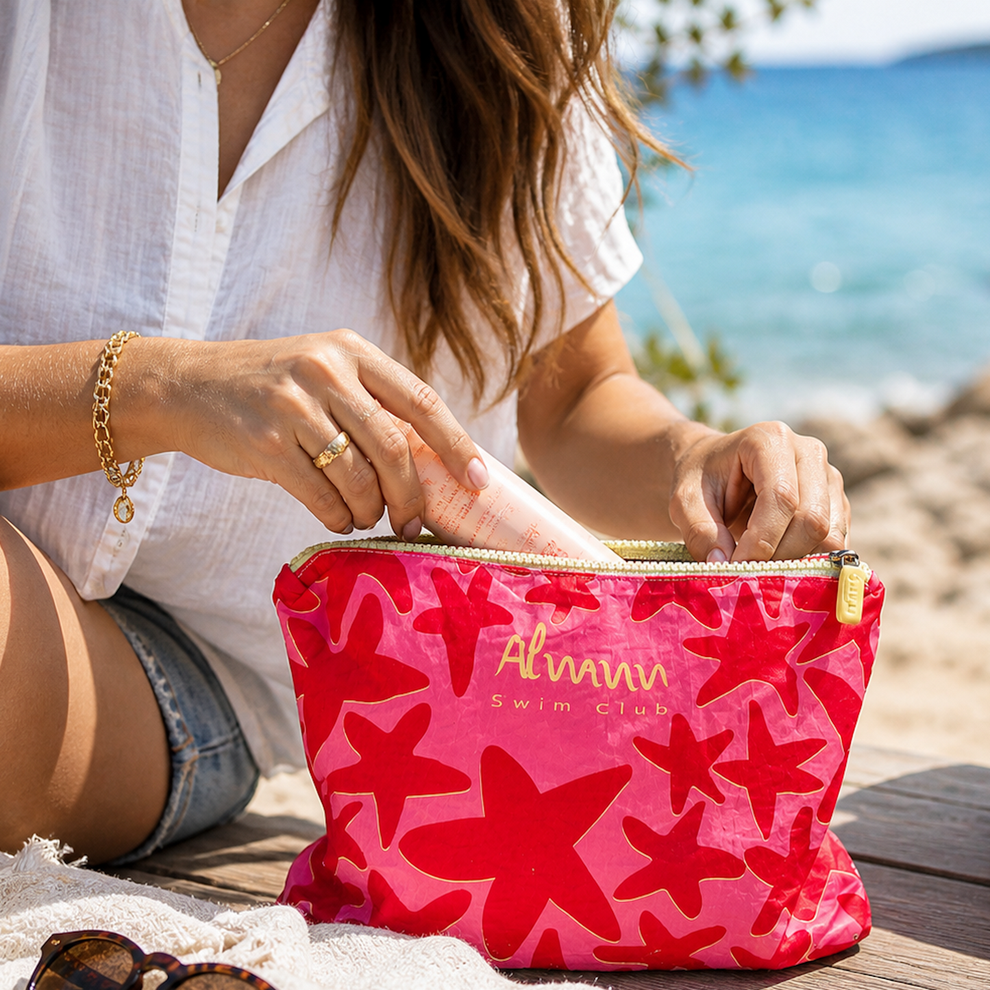 Reversible Splash-Proof Pouch - San Juan